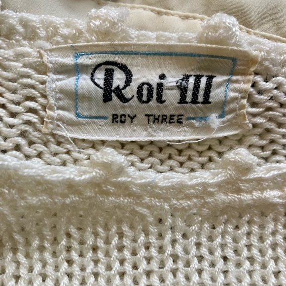 VTG Floral Knit Sweater - Picture 5 of 5